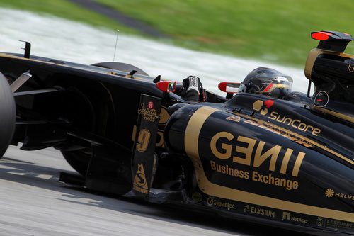 Heidfeld pilotando en los libres de Sepang