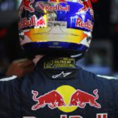 El nuevo casco de Vettel