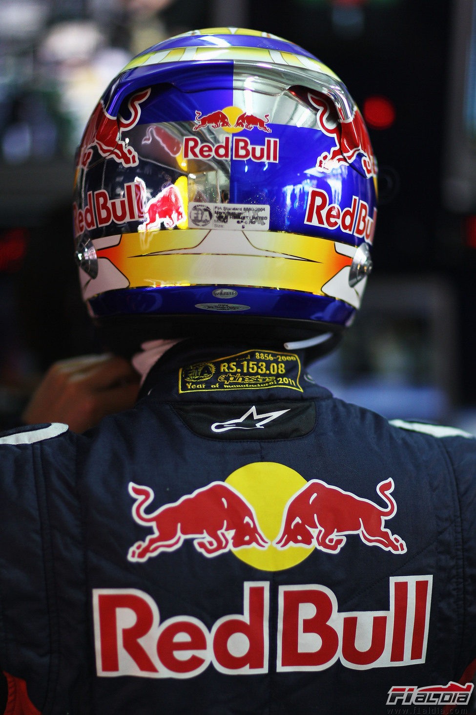El nuevo casco de Vettel