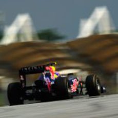 A Webber se le da bien Sepang