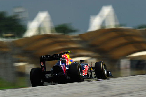 A Webber se le da bien Sepang