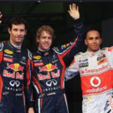 Vettel, Hamilton y Webber saldrán los primeros en Malasia