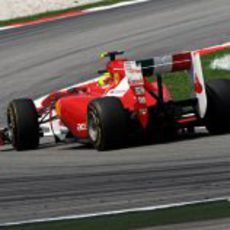 Felipe Massa en la clasificación del GP de Malasia 2011