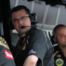 Boullier sigue la evolución de sus pilotos