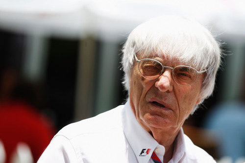 Bernie Ecclestone en el GP de Malasia 2011