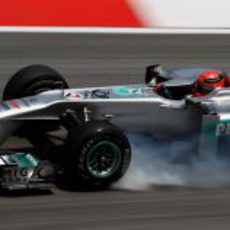 Pasada de frenada de Michael Schumacher en Sepang