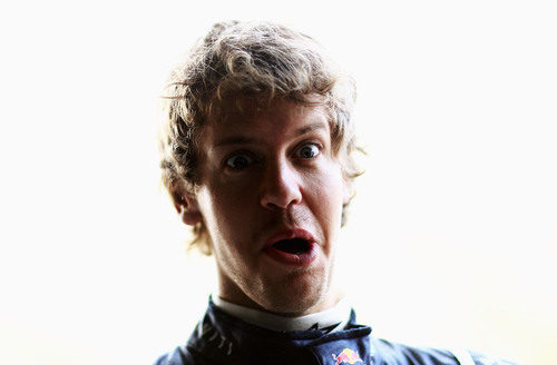 Sebastian Vettel alucina en Malasia