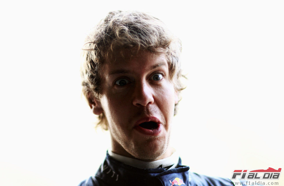 Sebastian Vettel alucina en Malasia