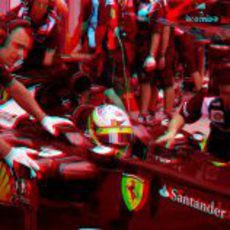 Fernando Alonso en 3D