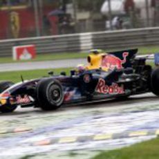 Webber afronta una chicane