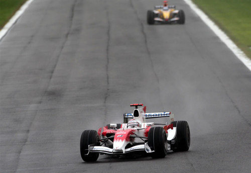 Trulli en el GP de Italia