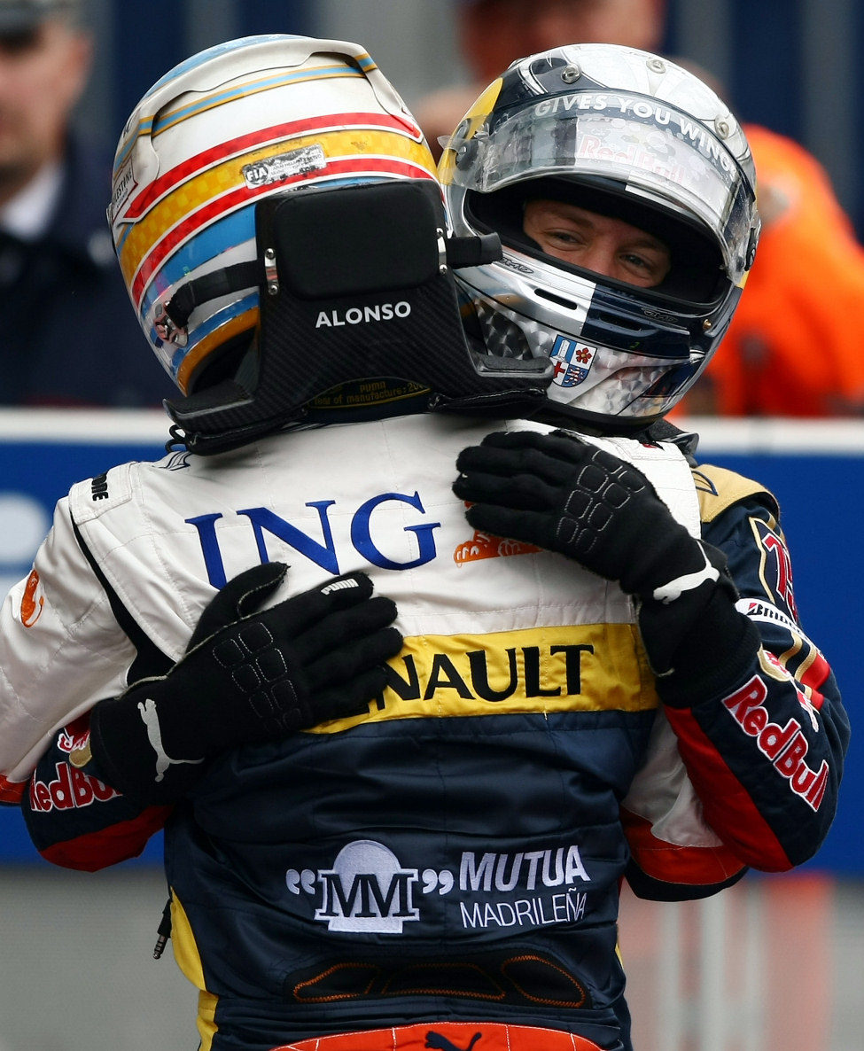 Alonso y Vettel