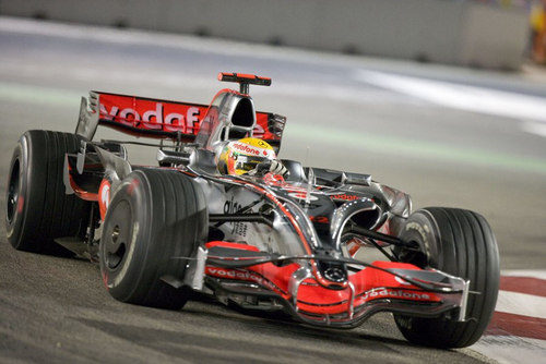 Hamilton en Singapur