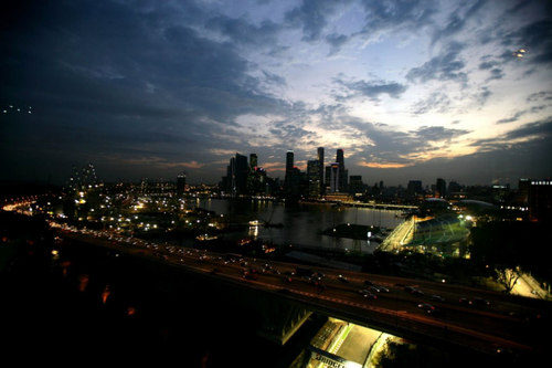 El circuito nocturno de Singapur