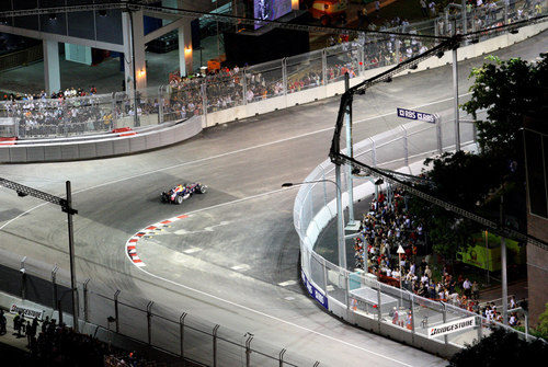 Coulthard en Singapur