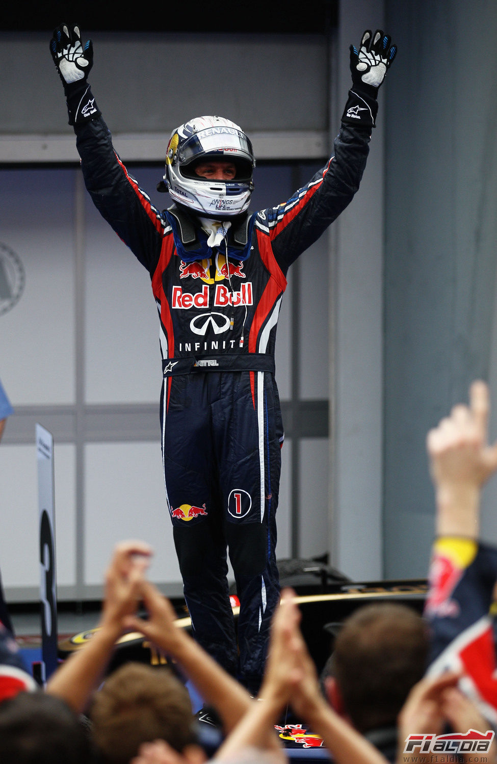 Vettel se alza ganador del GP de Malasia 2011
