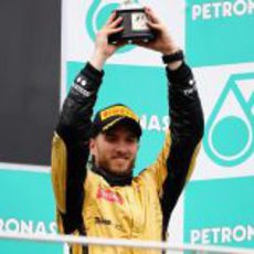 Nick Heidfeld en el podido del GP de Malasia 2011