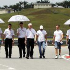 Reconocimiento a la pista de Sepang