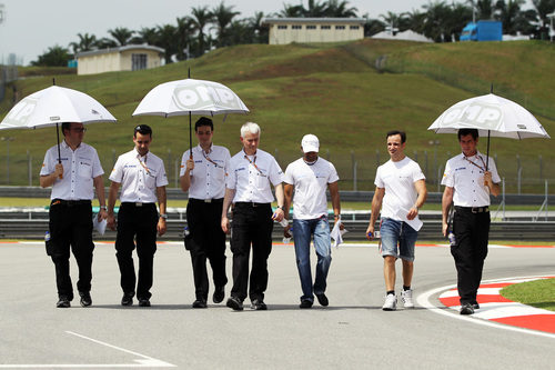 Reconocimiento a la pista de Sepang