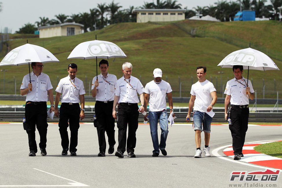 Reconocimiento a la pista de Sepang