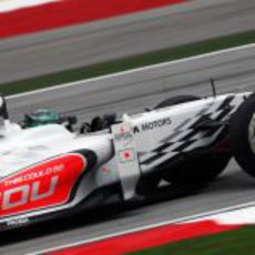 Liuzzi en la pista de Sepang