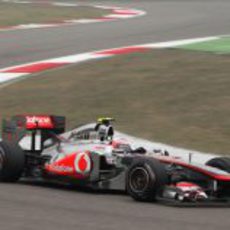 Button en los libres del GP de China 2011