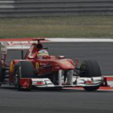 Alonso en el 150º Italia en el GP de China 2011