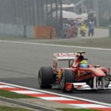 Massa en los entrenamientos del GP de China 2011