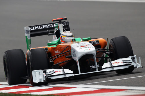 Hülkenberg ocupó el sitio de Sutil en los libres 1 del GP de China 2011