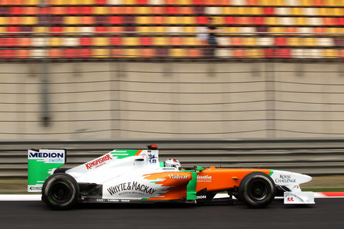 Adrian Sutil en los libres del GP de China 2011