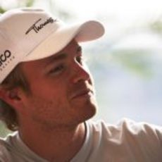 Nico Rosberg llega a Shanghai