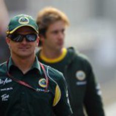 Kovalainen llega a Shangai