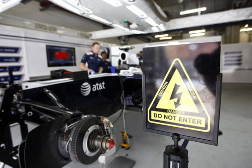 Peligro en el box de Williams