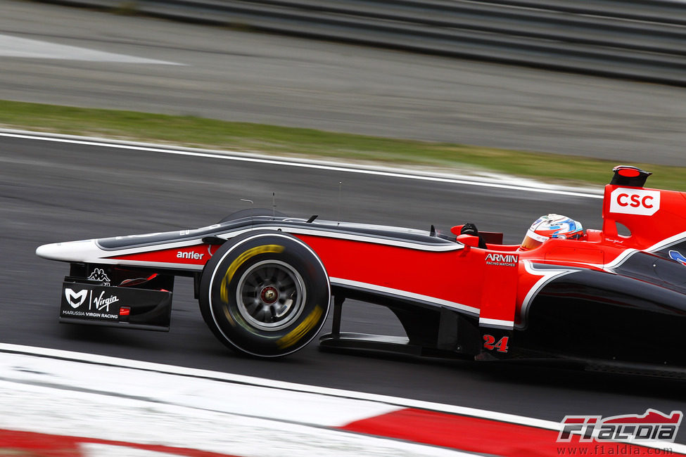 Timo Glock clasifica vigésimo segundo en China 2011