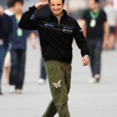 Liuzzi feliz de llegar al GP de China 2011