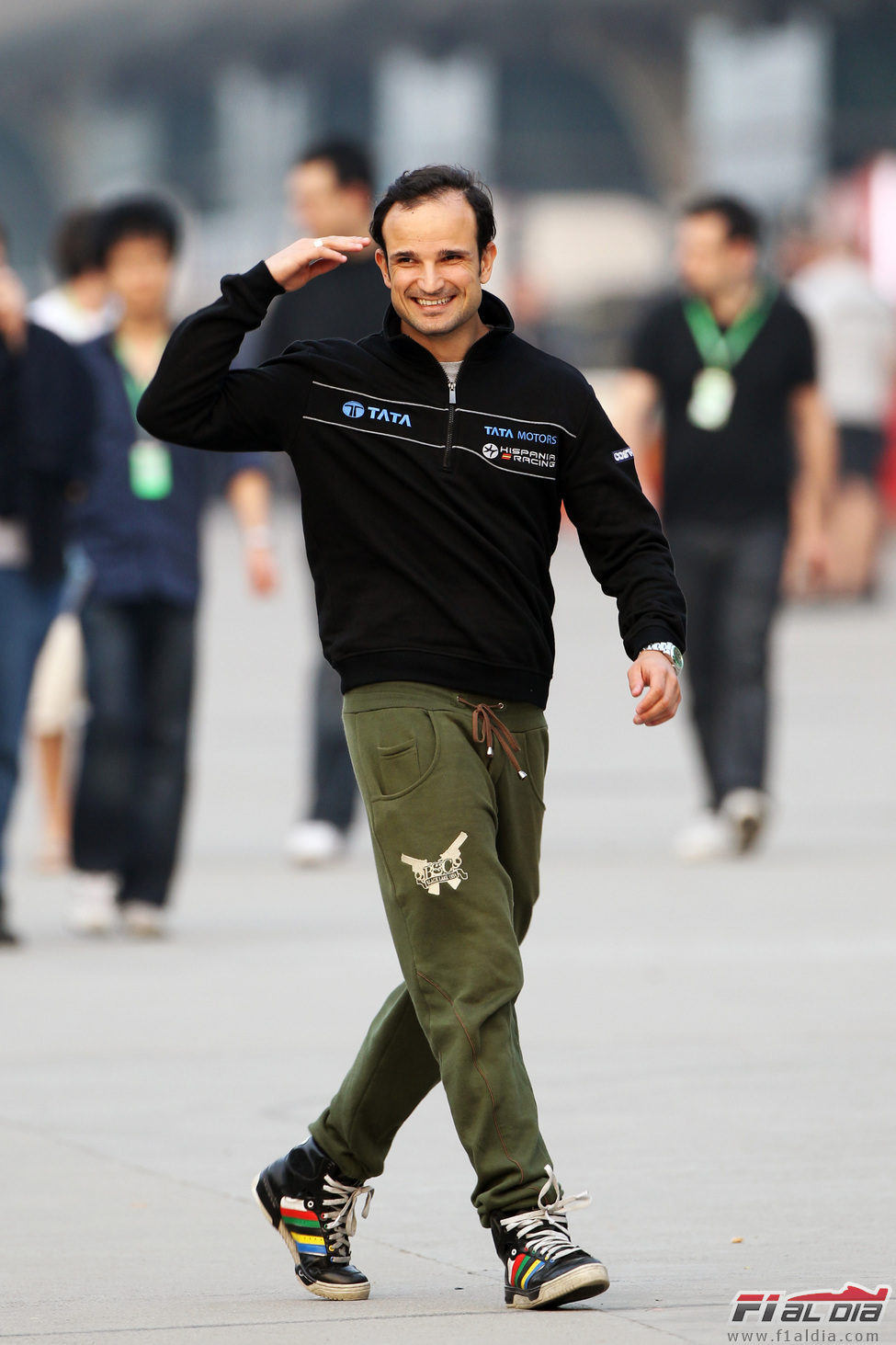 Liuzzi feliz de llegar al GP de China 2011