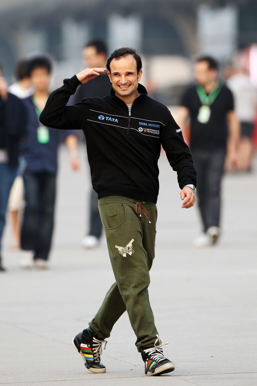 Liuzzi feliz de llegar al GP de China 2011