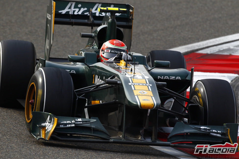 Jarno Trulli durante el GP de China 2011