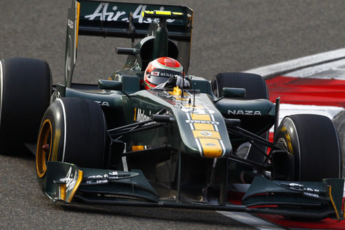 Jarno Trulli durante el GP de China 2011