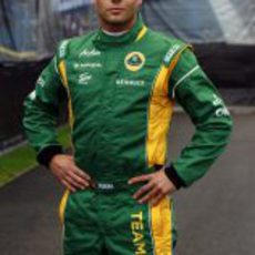 Ricardo Teixeira, piloto probador del Team Lotus en 2011