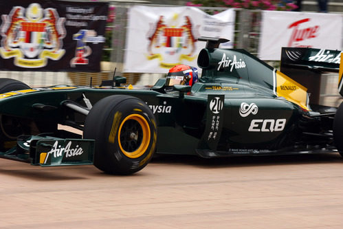 Alexander Rossi pilotando el T128 en Putrajaya, Malasia