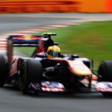 Jaime Alguersuari en la clasificación del GP de Australia 2011