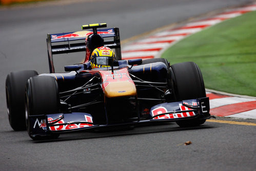 Alguersuari no ha podido entrar en la Q3 del GP de Australia 2011