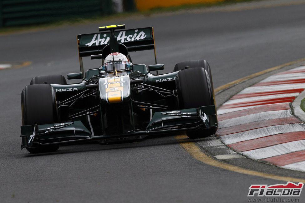 Jarno Trulli en la clasificación del GP de Australia 2011