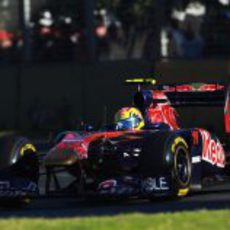 Alguersuari en la carrera de Australia 2011