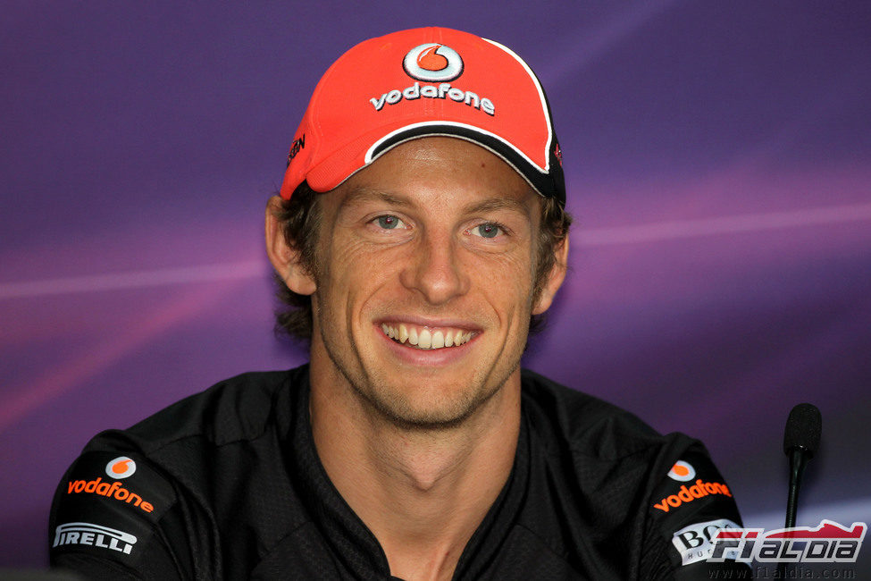 Jenson Button en el GP de Malasia 2011