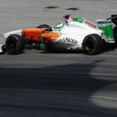 Adrian Sutil en los libres del GP de Malasia 2011