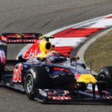 Gran remontada de Mark Webber en el GP de China 2011