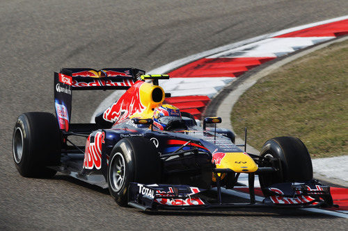 Gran remontada de Mark Webber en el GP de China 2011