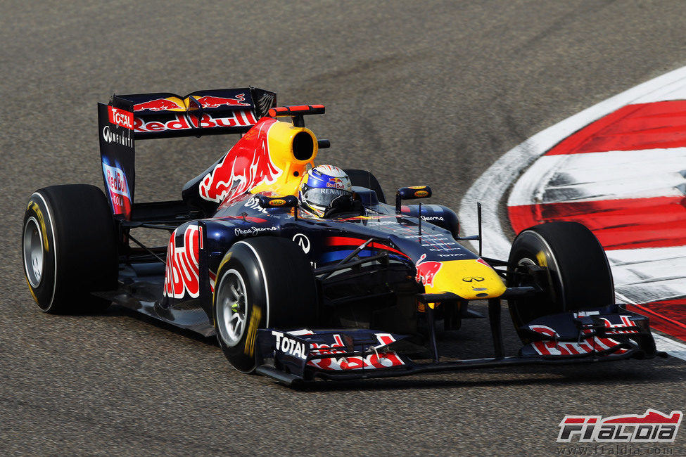 Vettel no consiguió la tercera victoria consecutiva en China 2011